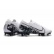 Nike Mercurial Vapor 13 Elite FG Zapatos Blanco Negro