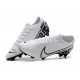Nike Mercurial Vapor 13 Elite FG Zapatos Blanco Negro