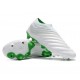 adidas Copa 19+ Botas de Fútbol con Taco FG - Blanco Verde