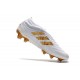 adidas Copa 19+ Botas de Fútbol con Taco FG - Blanco Oro