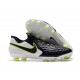 Botas de fútbol Nike Tiempo Legend VIII Elite FG Negro Blanco Voltio