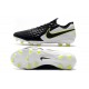 Botas de fútbol Nike Tiempo Legend VIII Elite FG Negro Blanco Voltio