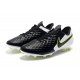 Botas de fútbol Nike Tiempo Legend VIII Elite FG Negro Blanco Voltio