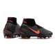 Zapatos de Fútbol Nike Phantom VSN Elite FG Gris Oscuro/Mango Brillante/Negro