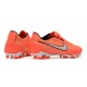 Botas de Fútbol de Phantom Venom Elite FG Nike Mango Brillante Blanco