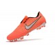 Botas de Fútbol de Phantom Venom Elite FG Nike Mango Brillante Blanco