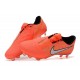Botas de Fútbol de Phantom Venom Elite FG Nike Mango Brillante Blanco