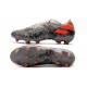 Bota de fútbol adidas Nemeziz 19.1 FG Gris Naranja Chalk