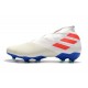 Botas de Fútbol adidas Nemeziz 19+ FG Blanco Naranja