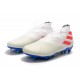 Botas de Fútbol adidas Nemeziz 19+ FG Blanco Naranja