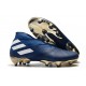 Botas de Fútbol adidas Nemeziz 19+ FG Azul Blanco Negro