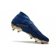 Botas de Fútbol adidas Nemeziz 19+ FG Azul Blanco Negro