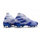 Botas de Fútbol adidas Nemeziz 19+ FG Azul Blanco