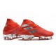 Botas de Fútbol adidas Nemeziz 19+ FG Rojo Plata