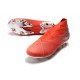 Botas de Fútbol adidas Nemeziz 19+ FG Rojo Plata