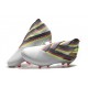 Botas de Fútbol adidas Nemeziz 19+ FG Blanco Negro Plata