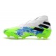 Botas de Fútbol adidas Nemeziz 19+ FG Blanco Verde Azul