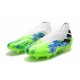 Botas de Fútbol adidas Nemeziz 19+ FG Blanco Verde Azul