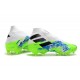 Botas de Fútbol adidas Nemeziz 19+ FG Blanco Verde Azul