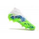 Botas de Fútbol adidas Nemeziz 19+ FG Blanco Verde Azul