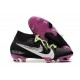 Nike Botas de Fútbol Mercurial Superfly VII Elite FG Negro Blanco Violeta 