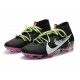 Nike Botas de Fútbol Mercurial Superfly VII Elite FG Negro Blanco Violeta 