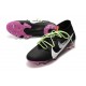 Nike Botas de Fútbol Mercurial Superfly VII Elite FG Negro Blanco Violeta 
