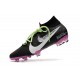 Nike Botas de Fútbol Mercurial Superfly VII Elite FG Negro Blanco Violeta 