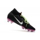 Nike Botas de Fútbol Mercurial Superfly VII Elite FG Negro Blanco Violeta 