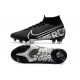 Nike Mercurial Superfly VII Elite FG Negro Gris Metalizado Gris