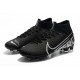 Nike Mercurial Superfly VII Elite FG Negro Gris Metalizado Gris