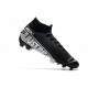 Nike Mercurial Superfly VII Elite FG Negro Gris Metalizado Gris
