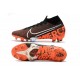 Nike Botas de Fútbol Mercurial Superfly VII Elite FG Negro Blanco Hyper Crimson