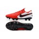 Botas de fútbol Nike Tiempo Legend VIII Elite FG Rojo Blanco Negro