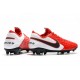 Botas de fútbol Nike Tiempo Legend VIII Elite FG Rojo Blanco Negro