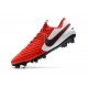 Botas de fútbol Nike Tiempo Legend VIII Elite FG Rojo Blanco Negro