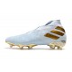 Botas de Fútbol adidas Nemeziz 19+ FG Agua/Dorado metalizado /Blanco