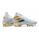 Botas de Fútbol adidas Nemeziz 19+ FG Agua/Dorado metalizado /Blanco