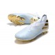 Botas de Fútbol adidas Nemeziz 19+ FG Agua/Dorado metalizado /Blanco