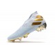 Botas de Fútbol adidas Nemeziz 19+ FG Agua/Dorado metalizado /Blanco