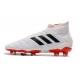 Zapatos de Fútbol adidas Predator Mania 19.1 FG ADV Blanco Negro