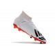Zapatos de Fútbol adidas Predator Mania 19.1 FG ADV Blanco Negro