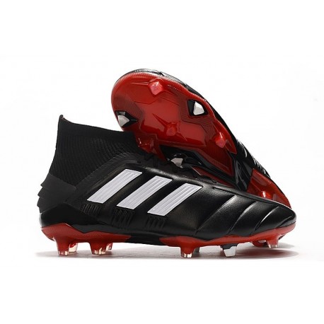 Zapatos de Fútbol adidas Predator Mania 19.1 FG ADV - Negro Blanco
