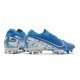 Nike Botas de fútbol Mercurial Vapor 13 Elite AG-Pro Azul Blanco