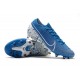 Nike Botas de fútbol Mercurial Vapor 13 Elite AG-Pro Azul Blanco