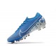 Nike Botas de fútbol Mercurial Vapor 13 Elite AG-Pro Azul Blanco
