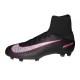 Botas de Fútbol Nike Mercurial Superfly V FG Negro Rosa