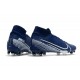 Nike Mercurial Superfly VII Elite FG Azul Blanco