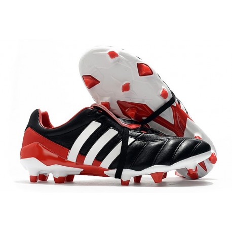 Botas de Fútbol Adidas Predator Mania FG Negro Blanco Rojo