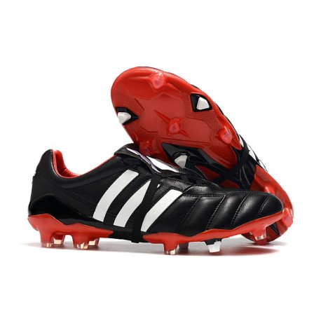 Botas de Fútbol Adidas Predator Mania FG Negro Blanco Rojo
